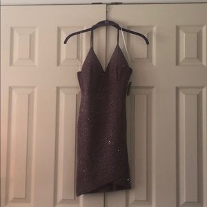 MAUVE BODYCON DRESS